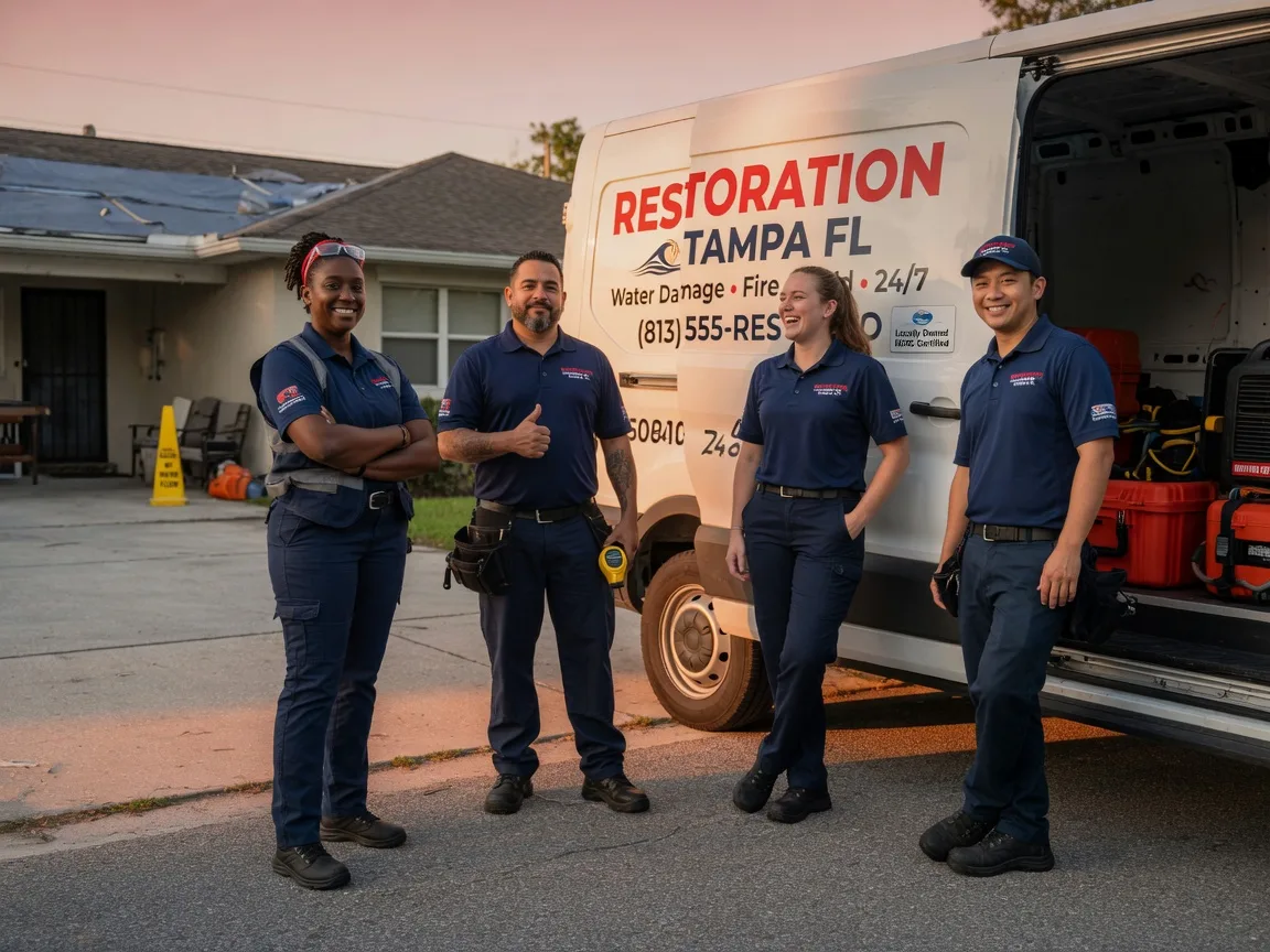 Water Damage Restoration company in Morse, TX